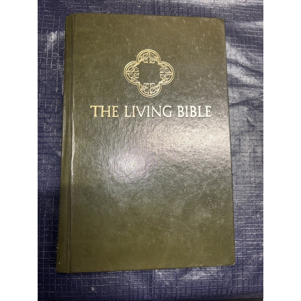 THE‎ LIVING BIBLE: "Red Letter Edition" by Tyndale (Hardcover 1986)